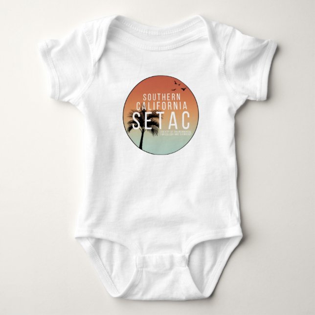 For SoCal SETAC Babies Baby Bodysuit (Front)