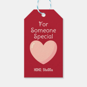 For Someone Special Valentine Gift Tag 