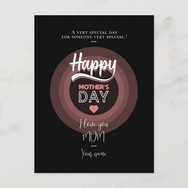 For someone very special foil card (Front)