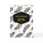 For Son on Father's Day Custom Greeting Cards For Son on Father's Day Custom Greeting Cards