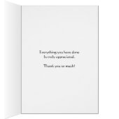 For Son, Thank you card with yellow flowers (Inside (Right))