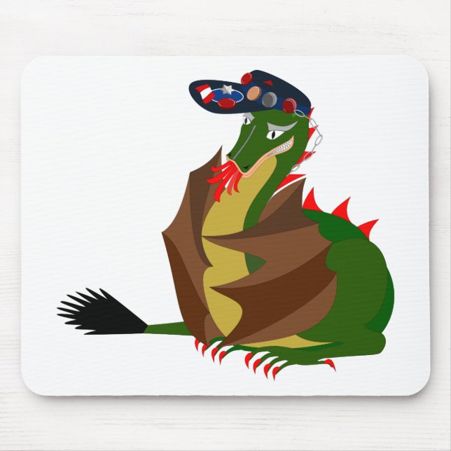 For students baptized in Mons, Belgium Mouse Pad (Front)