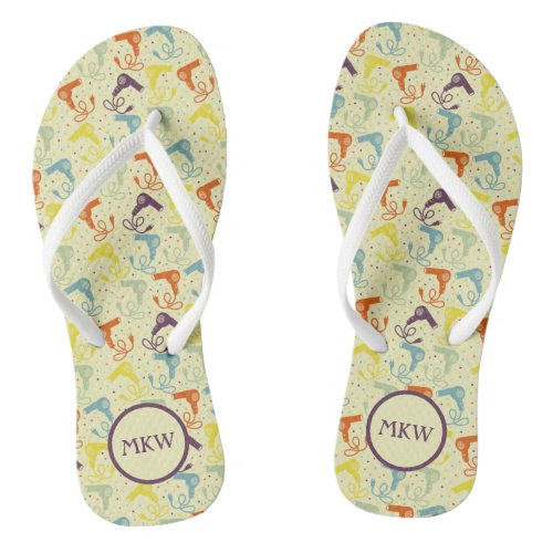 For Stylists Hairdryers Blow Dryers Monogrammed Flip Flops