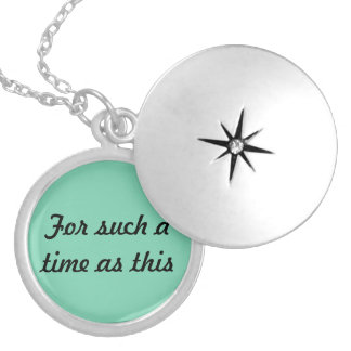 For Such A Time Is This (Esther 4:14) Necklace