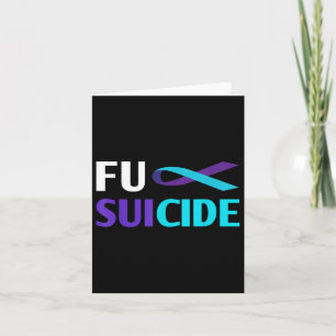 For-suicide Awareness Shirt Support Survivor  Card