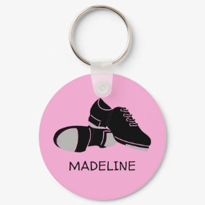 For Tap Dancers Tap Dance Shoes Personalized Keychain