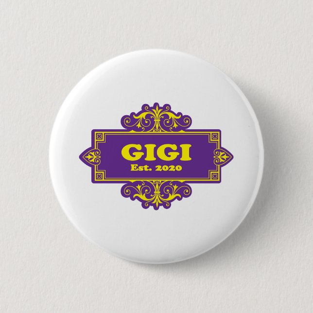 For That Special “GiGi 2020” Button (Front)