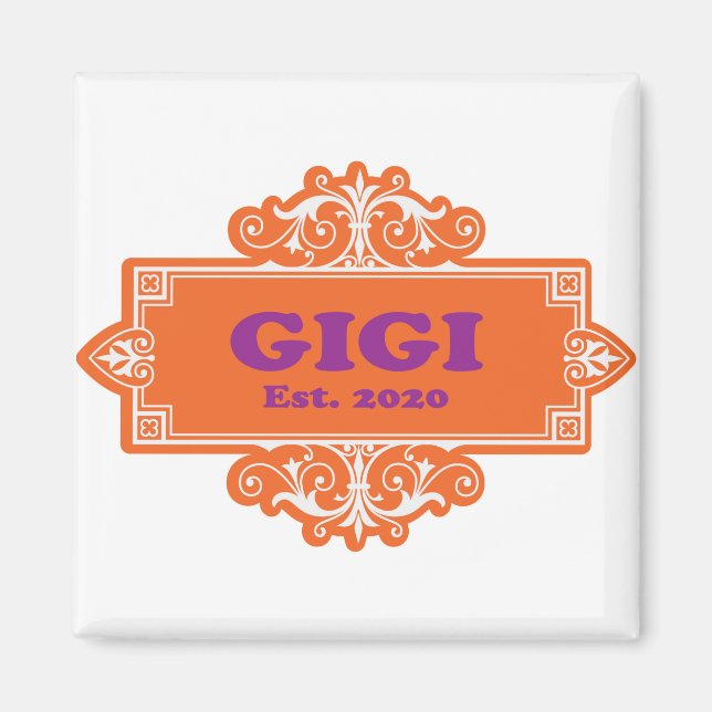 For That Special “GiGi 2020” Magnet (Front)