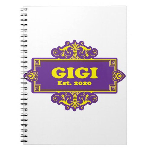 For That Special GiGi 2020 Notebook
