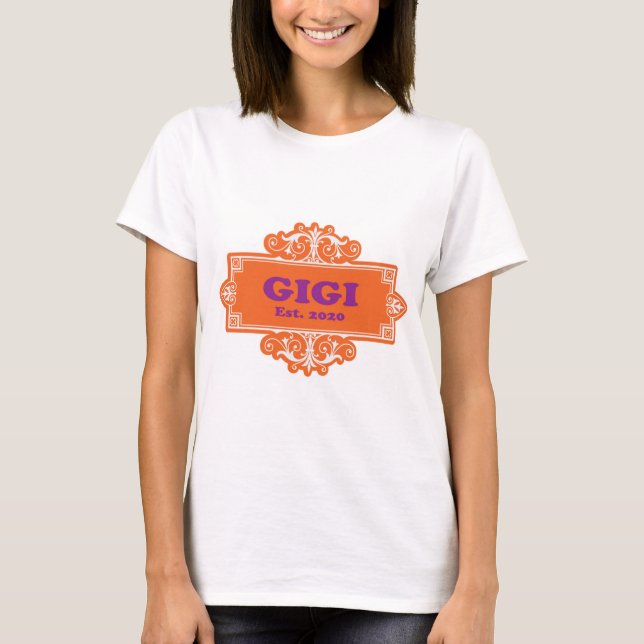 For That Special “GiGi 2020” T-Shirt (Front)
