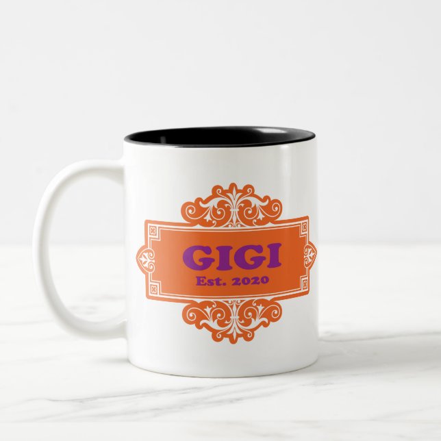 For That Special “GiGi 2020” Two-Tone Coffee Mug (Left)