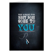 For The award best boss goes to you! (Front)