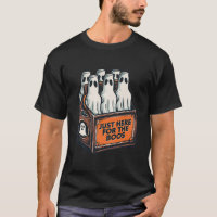 For The Boos Halloween 6 Pack Booze Ghost Beer Bot