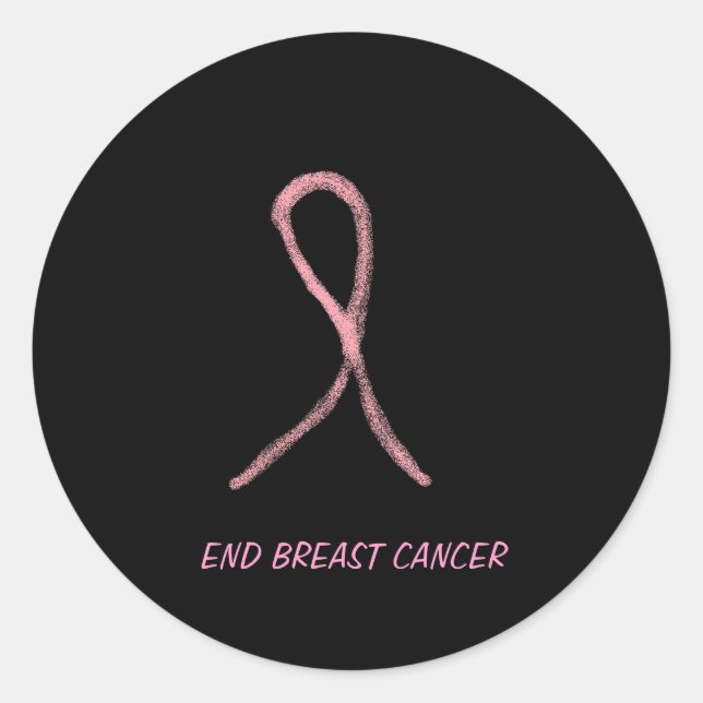 For The Cause Classic Round Sticker (Front)