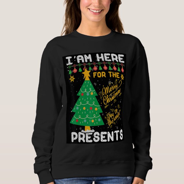 for the christmas  saying for himher sweatshirt (Front)