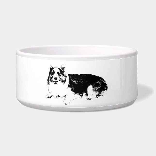 For The Corgi At Home Bowl (Front)