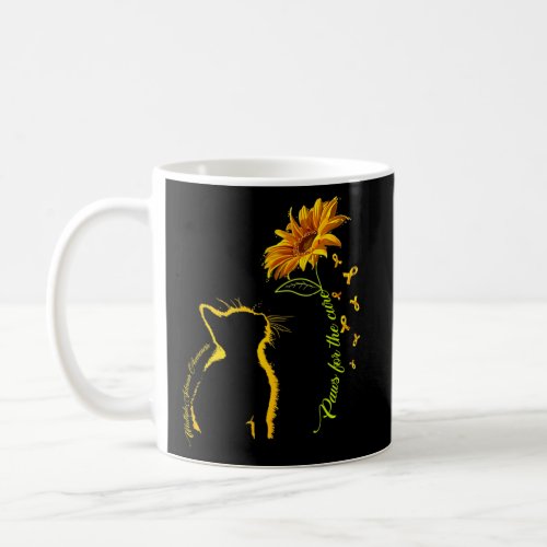 For The Cure Cat Multiple Sclerosis Awareness Gift Coffee Mug