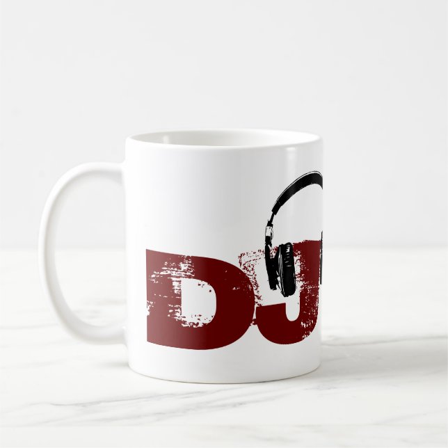 for the DJ Coffee Mug (Left)