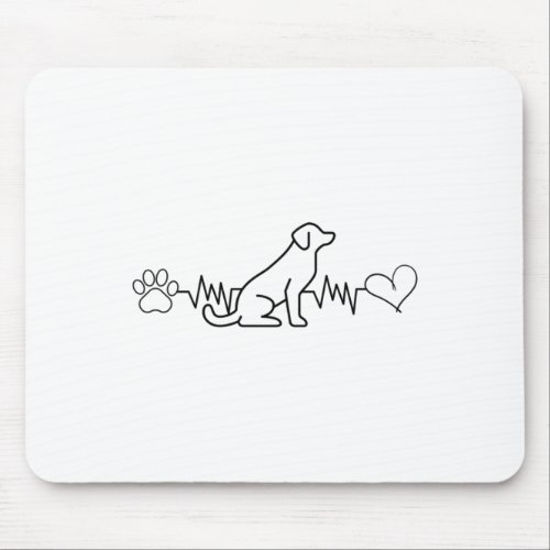 For The Dog Lover Premium  Mouse Pad