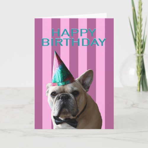For the dog lovers birthday card