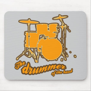For the drummer drums mouse pad