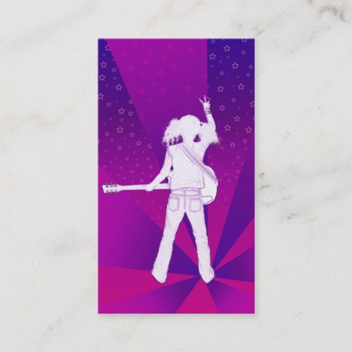 "For the Fans" Business Card