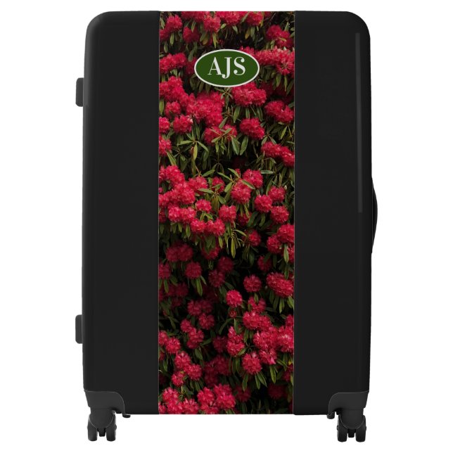 For the Gardener Rhododendron Shrub Design  Luggage (Front)