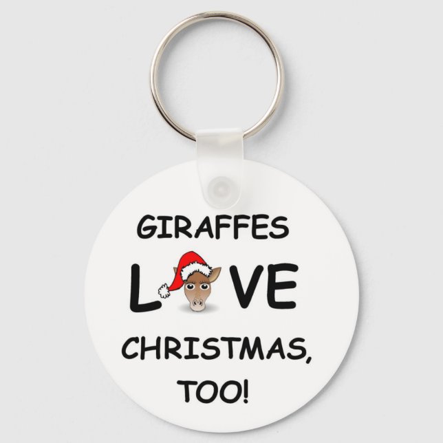 For the GIRAFFE collector for Christmas! Keychain (Front)