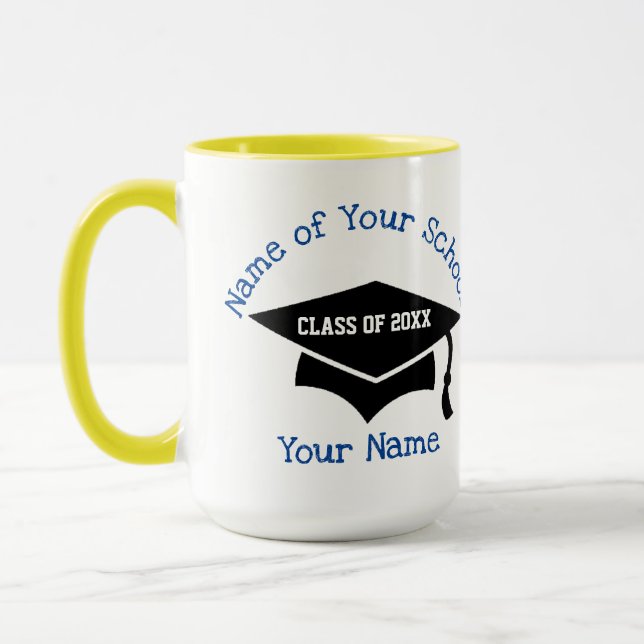 For The Graduate Combo Mug, 15 oz Mug (Left)