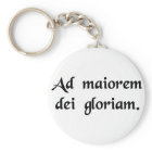 For the greater glory of God