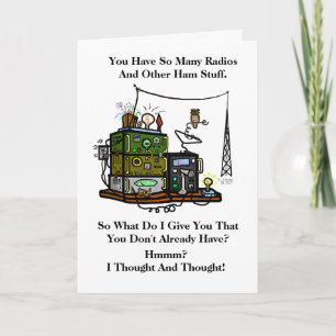 For The Ham Who Has Everything Birthday Card