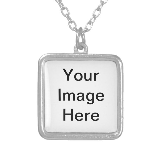 For the Husband Silver Plated Necklace (Front)