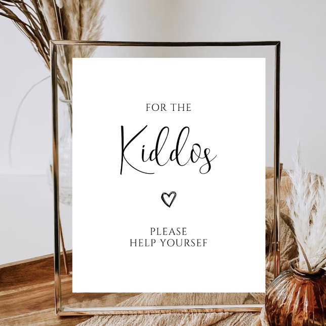 For The Kiddos Wedding Kids Activity Games Box Poster (Creator Uploaded)