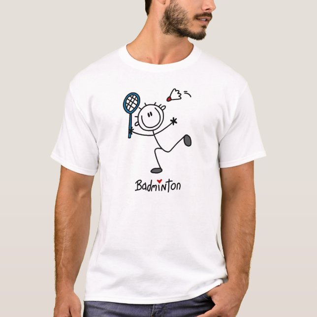For the Love of Badminton T-Shirt (Front)