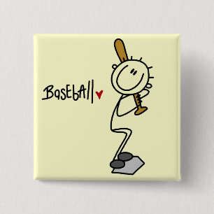 For the Love of Baseball Tshirts and Gifts Pinback Button