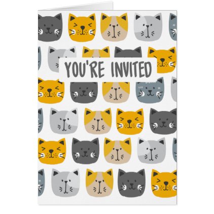 For the Love of Cats Card