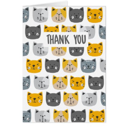 For the Love of Cats Card