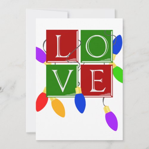 For the Love of Christmas Invitations