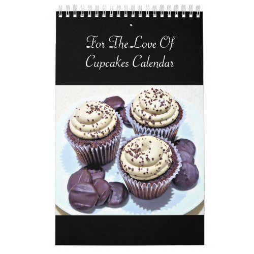 For The Love Of Cupcakes Calendar