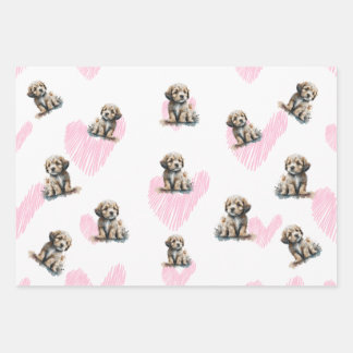 For the Love of Dogs Wrapping Paper Sheets