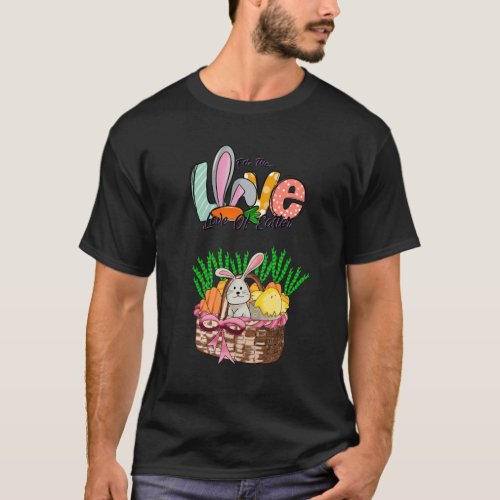 For the Love of Easter Naughty Easter Bunny 1 T_Shirt