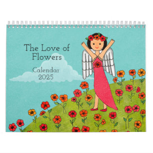 For the Love of Flowers 2025 Calendar