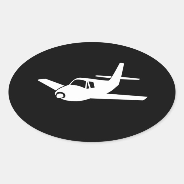 For the love of flying airplane stickers (Front)