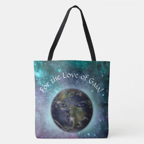 For the Love of Gaia Fantasy Goddess Earth Mother Tote Bag