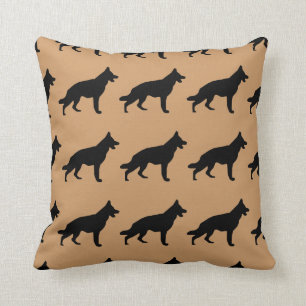 For the Love of German Shepherd Dogs Throw Pillow