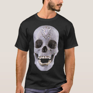 For The Love Of God Hirst Skull Art Lover Gift t s T-Shirt