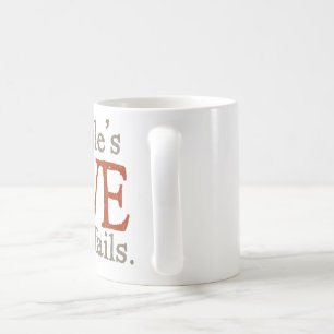 For the love of goldendoodles coffee mug