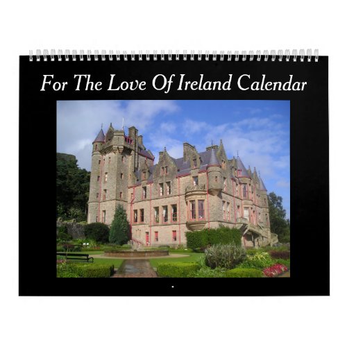 For The Love Of Ireland Calendar