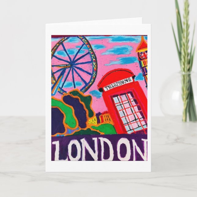 For the Love of London Card <Blank Inside> (Front)