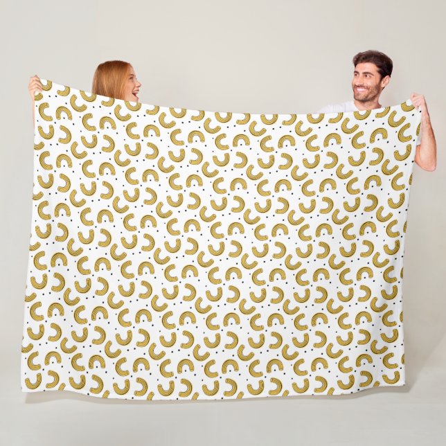 For the Love of Mac and Cheese  Fleece Blanket (In Situ)
